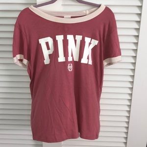 pink victortious secret pajama t  shirt